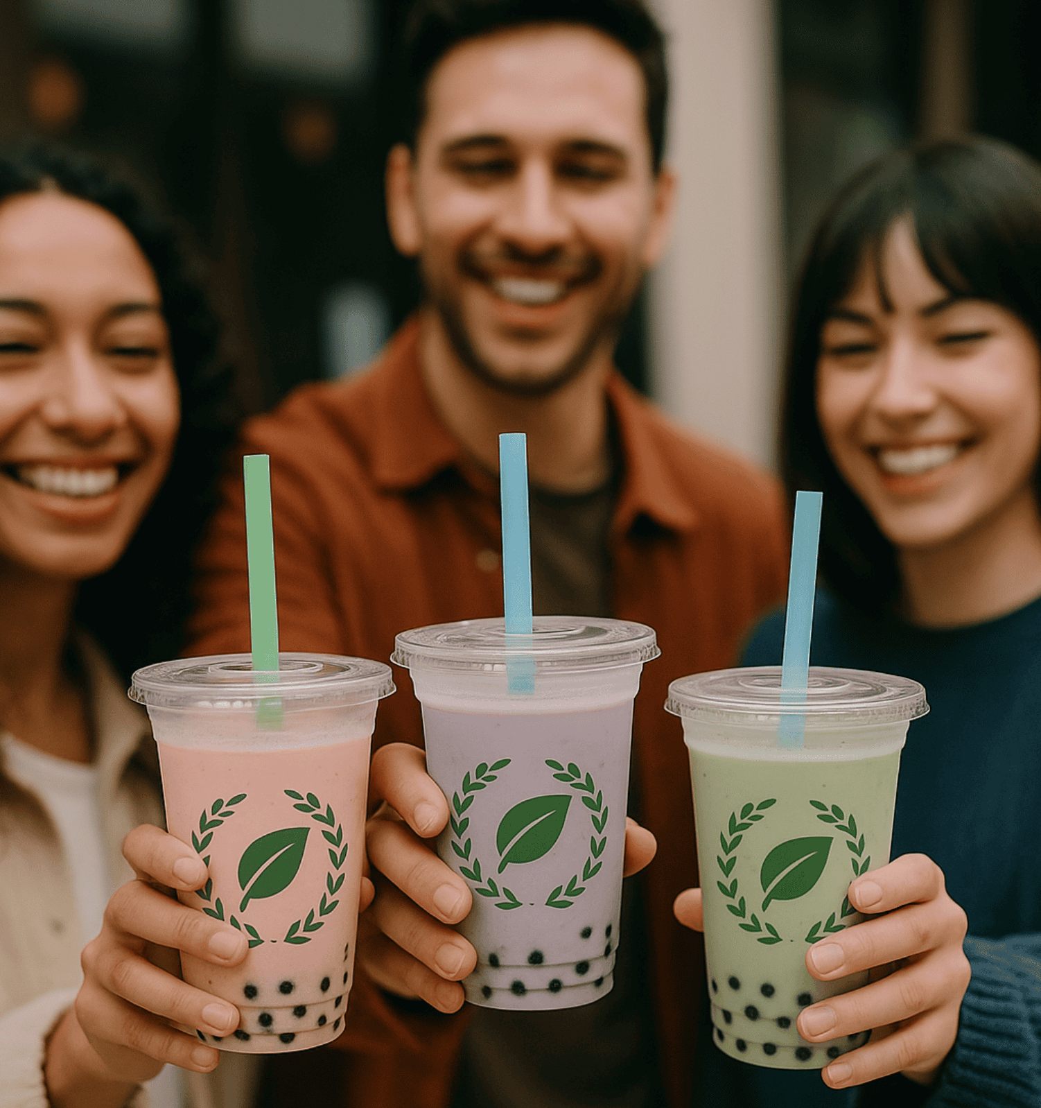 custom boba tea cup